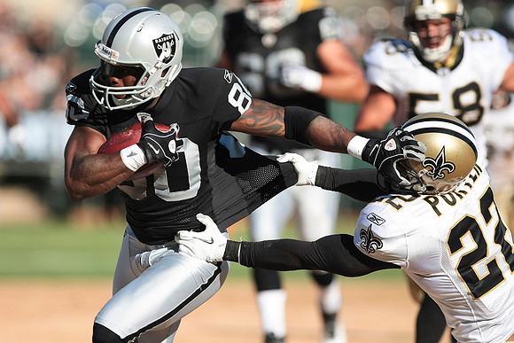 NFL: Preseason New Orleans Saints at Oakland Raiders
