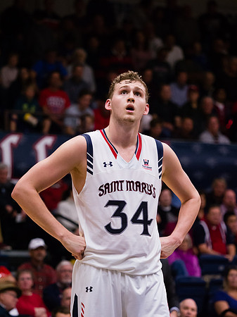 NCAA Basketball: Loyola Marymount at St. Mary's