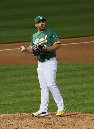 MLB: Texas Rangers at Oakland Athletics