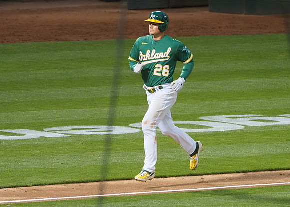 MLB: Texas Rangers at Oakland Athletics