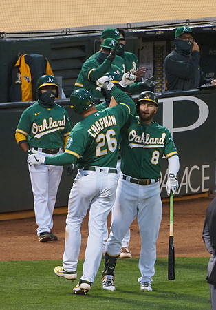 MLB: Texas Rangers at Oakland Athletics