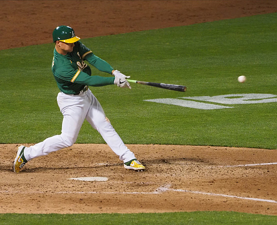 MLB: Texas Rangers at Oakland Athletics