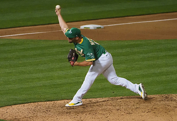 MLB: Texas Rangers at Oakland Athletics