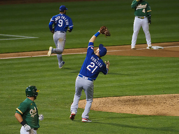 MLB: Texas Rangers at Oakland Athletics