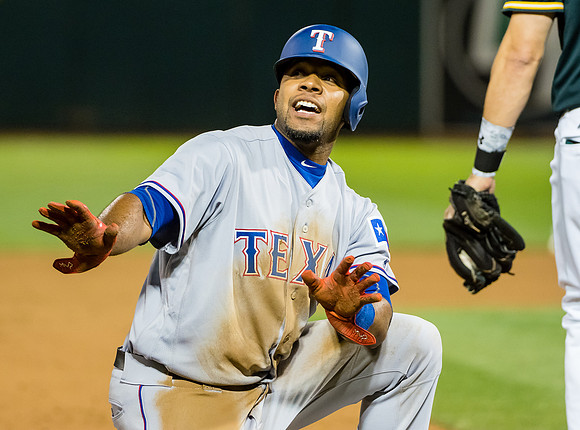 MLB: Texas Rangers at Oakland Athletics