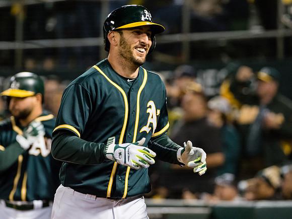 MLB: Texas Rangers at Oakland Athletics