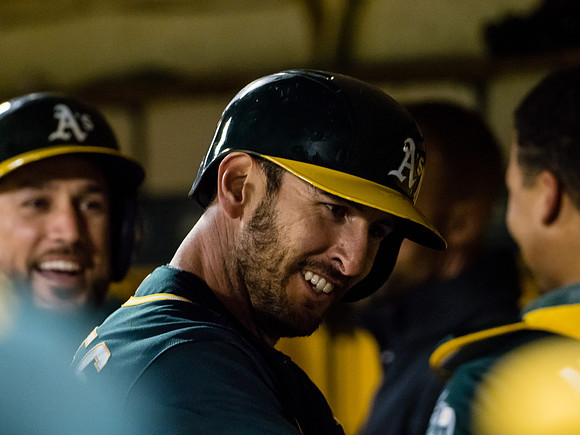 MLB: Texas Rangers at Oakland Athletics