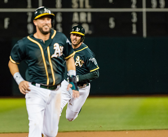 MLB: Texas Rangers at Oakland Athletics