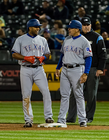 MLB: Texas Rangers at Oakland Athletics