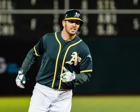 MLB: Texas Rangers at Oakland Athletics