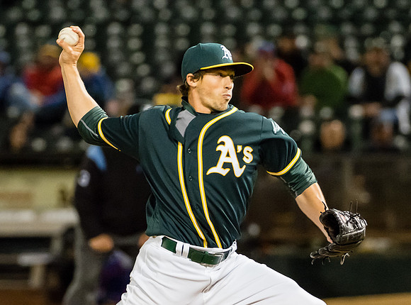 MLB: Texas Rangers at Oakland Athletics