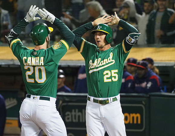 MLB: Minnesota Twins at Oakland Athletics