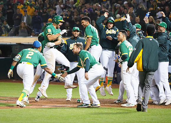 MLB: Minnesota Twins at Oakland Athletics