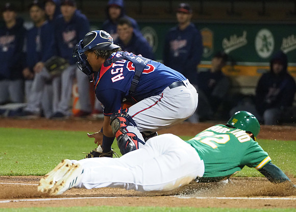 MLB: Minnesota Twins at Oakland Athletics
