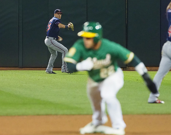 MLB: Minnesota Twins at Oakland Athletics