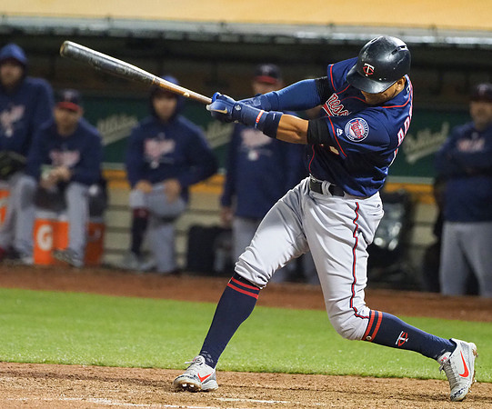 MLB: Minnesota Twins at Oakland Athletics