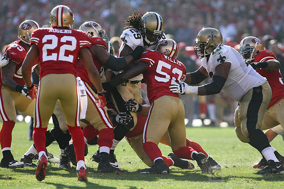 NFL: New Oreleans Saints at San Francisco 49ers