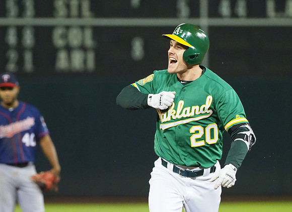 MLB: Minnesota Twins at Oakland Athletics