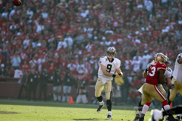 NFL: New Oreleans Saints at San Francisco 49ers