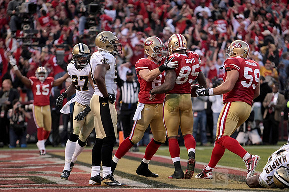 NFL: New Oreleans Saints at San Francisco 49ers