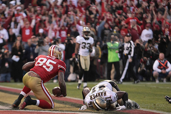 NFL: New Oreleans Saints at San Francisco 49ers