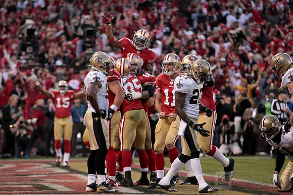 NFL: New Oreleans Saints at San Francisco 49ers