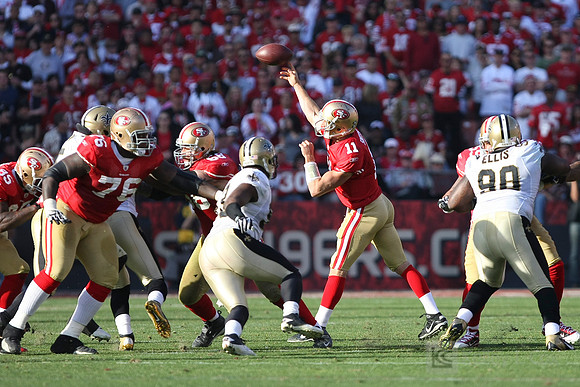 NFL: New Oreleans Saints at San Francisco 49ers