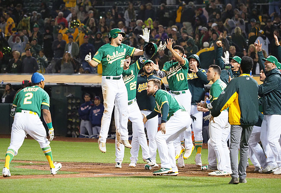 MLB: Minnesota Twins at Oakland Athletics