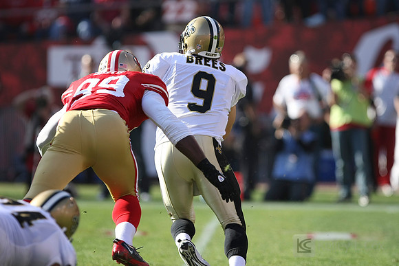 NFL: New Oreleans Saints at San Francisco 49ers
