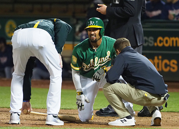MLB: Minnesota Twins at Oakland Athletics