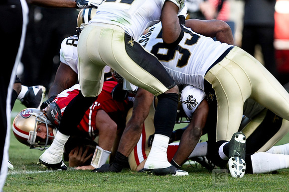 NFL: New Oreleans Saints at San Francisco 49ers