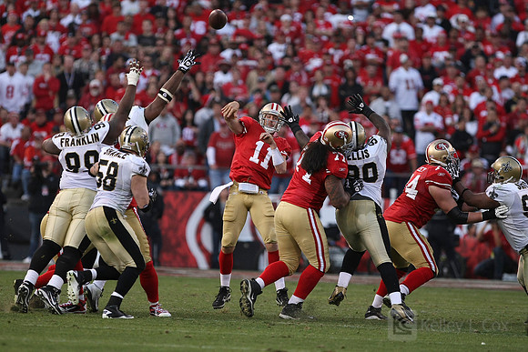 NFL: New Oreleans Saints at San Francisco 49ers