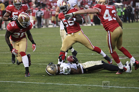 NFL: New Oreleans Saints at San Francisco 49ers