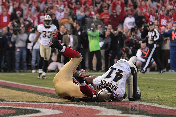NFL: New Oreleans Saints at San Francisco 49ers