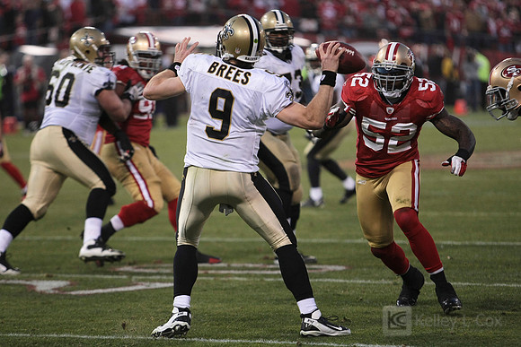 NFL: New Oreleans Saints at San Francisco 49ers