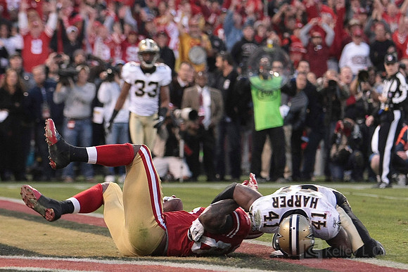 NFL: New Oreleans Saints at San Francisco 49ers