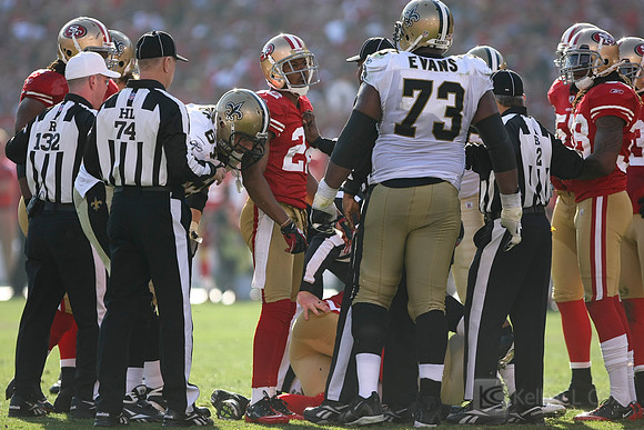 NFL: New Oreleans Saints at San Francisco 49ers