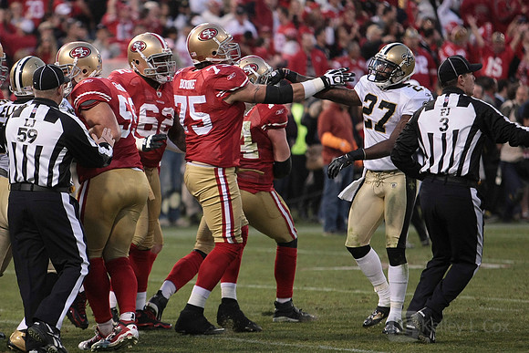 NFL: New Oreleans Saints at San Francisco 49ers