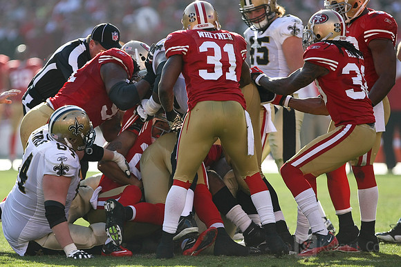 NFL: New Oreleans Saints at San Francisco 49ers