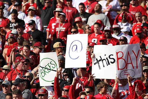 NFL: New Oreleans Saints at San Francisco 49ers
