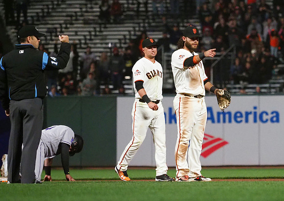 MLB: Colorado Rockies at San Francisco Giants