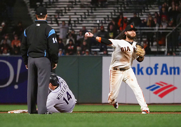 MLB: Colorado Rockies at San Francisco Giants