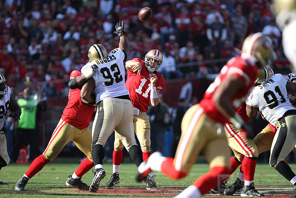 NFL: New Oreleans Saints at San Francisco 49ers