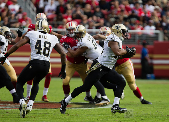 NFL: New Orleans Saints at San Francisco 49ers