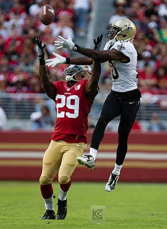 NFL: New Orleans Saints at San Francisco 49ers