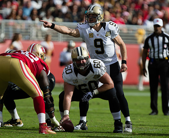 NFL: New Orleans Saints at San Francisco 49ers