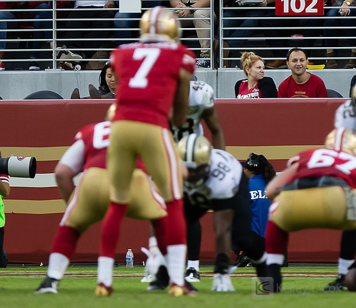 NFL: New Orleans Saints at San Francisco 49ers