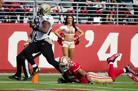 NFL: New Orleans Saints at San Francisco 49ers