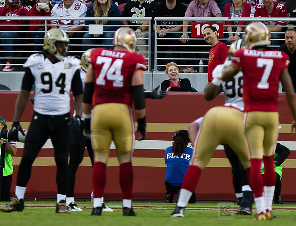 NFL: New Orleans Saints at San Francisco 49ers