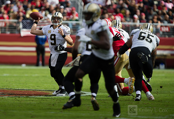 NFL: New Orleans Saints at San Francisco 49ers